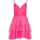 vaatteet Naiset Lyhyt mekko Liu Jo IA0121 T9608 | Abito Vaaleanpunainen