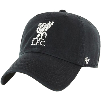 Asusteet / tarvikkeet Miehet Lippalakit '47 Brand EPL FC Liverpool Clean Up Cap Musta