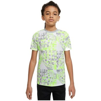 vaatteet Pojat Lyhythihainen t-paita Nike Drifit Academy Vihreä