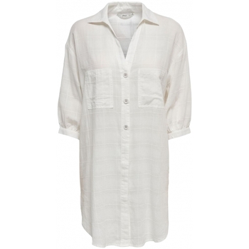 Only Shirt Naja S/S - Bright White Valkoinen
