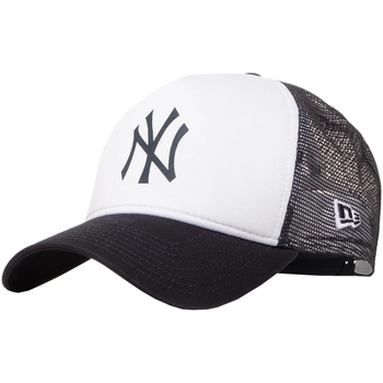 Asusteet / tarvikkeet Miehet Lippalakit New-Era Team Block New York Yankees MLB Trucker Cap Valkoinen