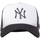 Asusteet / tarvikkeet Miehet Lippalakit New-Era Team Block New York Yankees MLB Trucker Cap Valkoinen