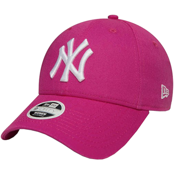 Asusteet / tarvikkeet Naiset Lippalakit New-Era 9FORTY Fashion New York Yankees MLB Cap Vaaleanpunainen