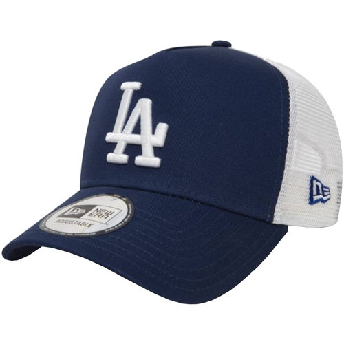 Asusteet / tarvikkeet Naiset Lippalakit New-Era Los Angeles Dodgers MLB Clean Cap Valkoinen