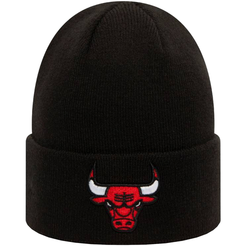 Asusteet / tarvikkeet Miehet Pipot New-Era Chicago Bulls Cuff Hat Musta