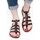 kengät Naiset Sandaalit ja avokkaat Gianluca - L'artigiano Del Cuoio 505 D MORO CUOIO Ruskea