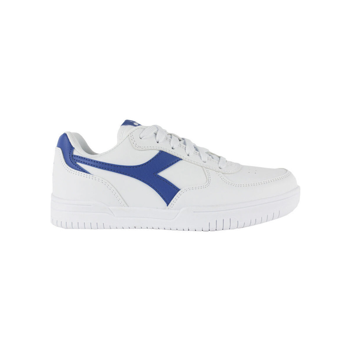 kengät Lapset Tennarit Diadora 101.177720 01 C3144 White/Imperial blue Valkoinen