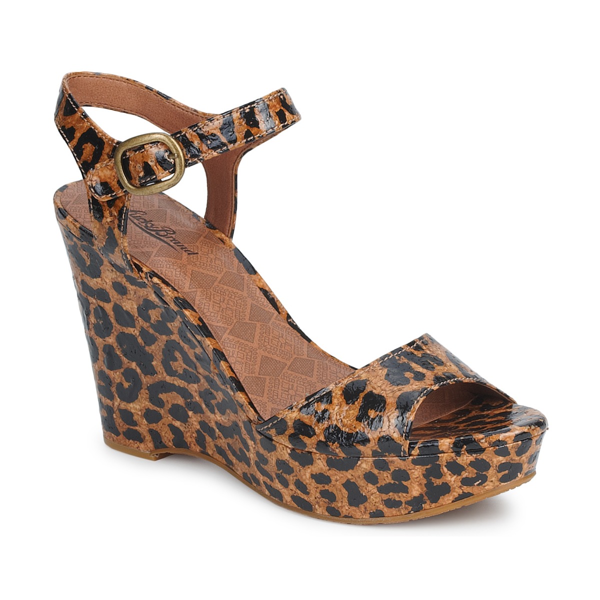 kengät Naiset Sandaalit ja avokkaat Lucky Brand LINDEY Leopardi