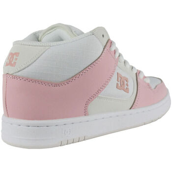 DC Shoes Manteca 4 mid ADJS100147 WHITE/PINK (WPN) Valkoinen