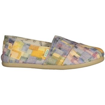 kengät Naiset Espadrillot Paez Gum Classic W - Print Watercolor Squares Monivärinen