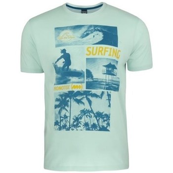 vaatteet Miehet Lyhythihainen t-paita Monotox Surf Vaaleanvihreä