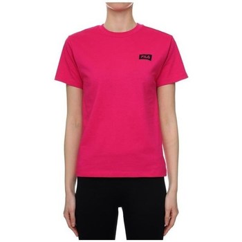 vaatteet Naiset Lyhythihainen t-paita Fila Biga Tee Vaaleanpunainen