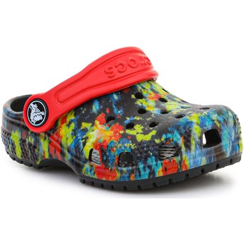 kengät Lapset Sandaalit ja avokkaat Crocs Classic Tie Dye Graphic Kids Clog T 206994-4SW Monivärinen