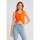 vaatteet Naiset Topit / Puserot Robin-Collection 133046929 Oranssi