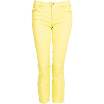 vaatteet Naiset 5-taskuiset housut Liu Jo WA0185 T7144 | Glam Keltainen