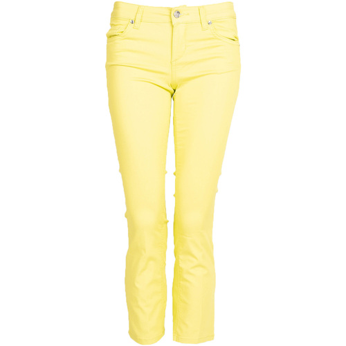 vaatteet Naiset 5-taskuiset housut Liu Jo WA0185 T7144 | Glam Keltainen
