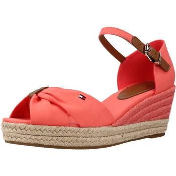 Tommy Hilfiger BASIC OPEN TOE MID WEDGE Oranssi