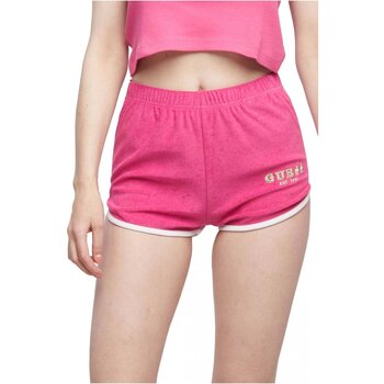 vaatteet Naiset Shortsit / Bermuda-shortsit Guess E1GD06 SG00M Vaaleanpunainen