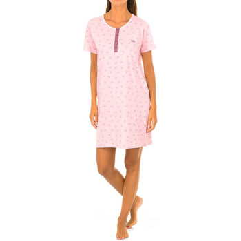 vaatteet Naiset pyjamat / yöpaidat Kisses&Love KL45180 Vaaleanpunainen