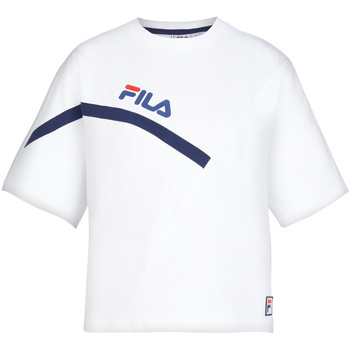 vaatteet Naiset T-paidat & Poolot Fila FAW0156 Valkoinen
