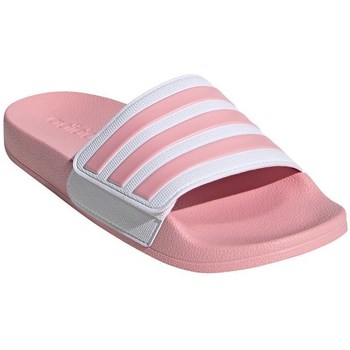 kengät Naiset Vesiurheilukengät adidas Originals Adilette Valkoiset, Vaaleanpunaiset