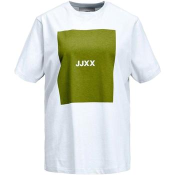 vaatteet Naiset Lyhythihainen t-paita Jjxx  Valkoinen