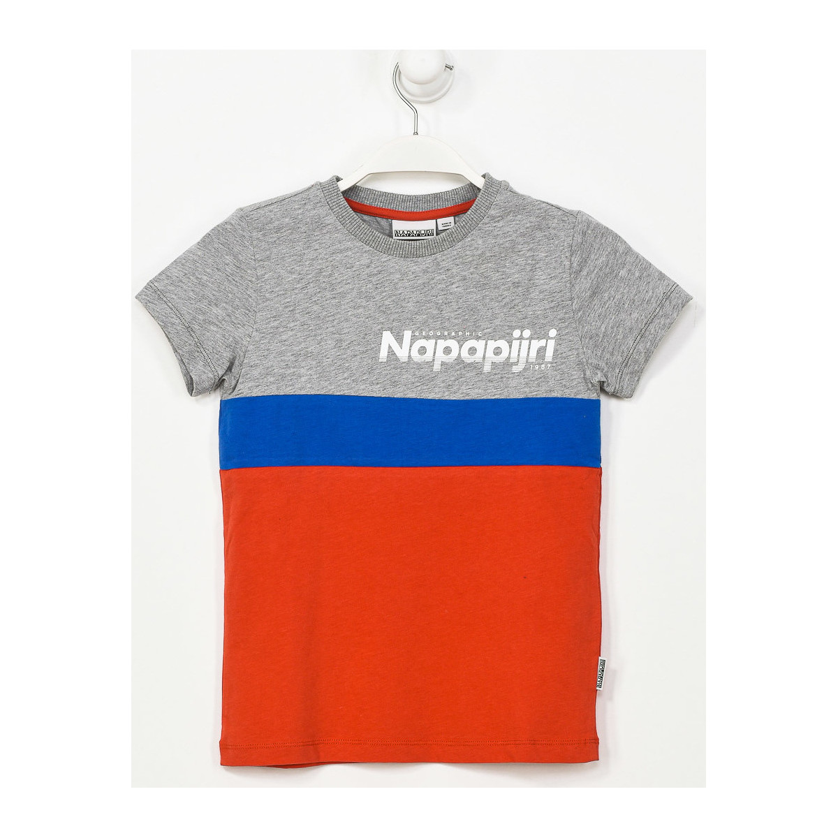vaatteet Pojat Lyhythihainen t-paita Napapijri GA4EQE-AA5 Monivärinen