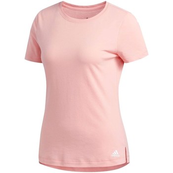 vaatteet Naiset Lyhythihainen t-paita adidas Originals Prime Tee Vaaleanpunainen
