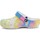 kengät Lapset Sandaalit ja avokkaat Crocs Classic Tie Dye Graphic Lasten Clog 206995-94S Monivärinen