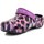 kengät Tytöt Sandaalit ja avokkaat Crocs Animal Print Clog Lapset 207600-83G Monivärinen