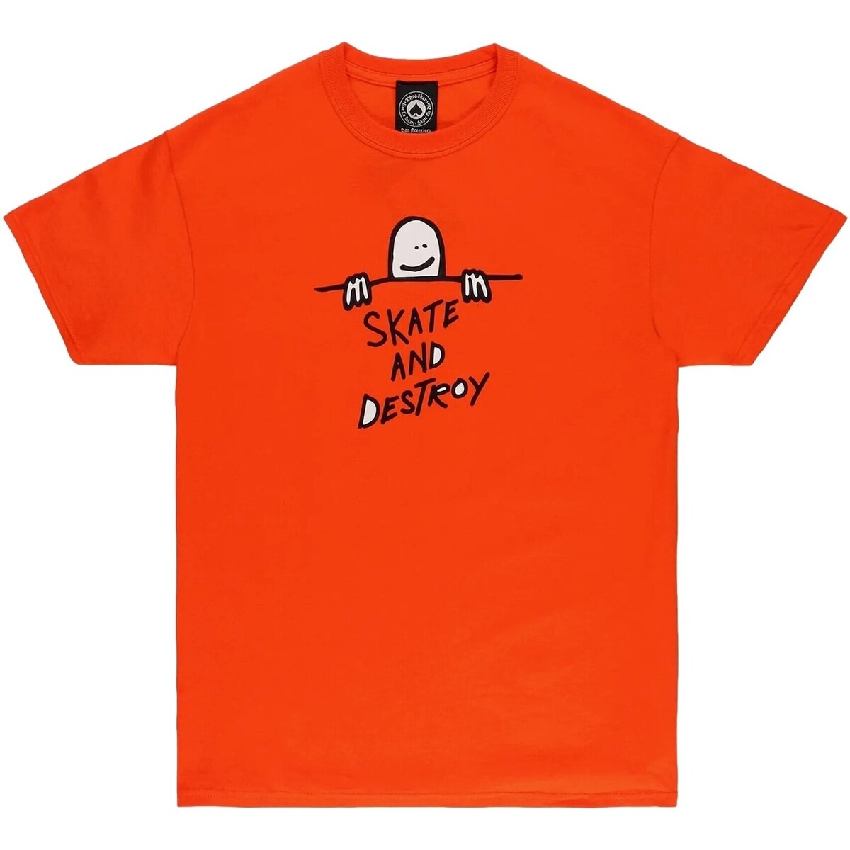 vaatteet Miehet Lyhythihainen t-paita Thrasher  Oranssi