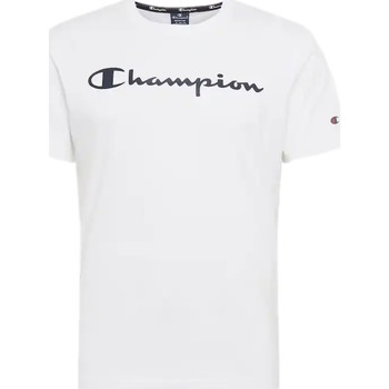 vaatteet Miehet Lyhythihainen t-paita Champion  Valkoinen