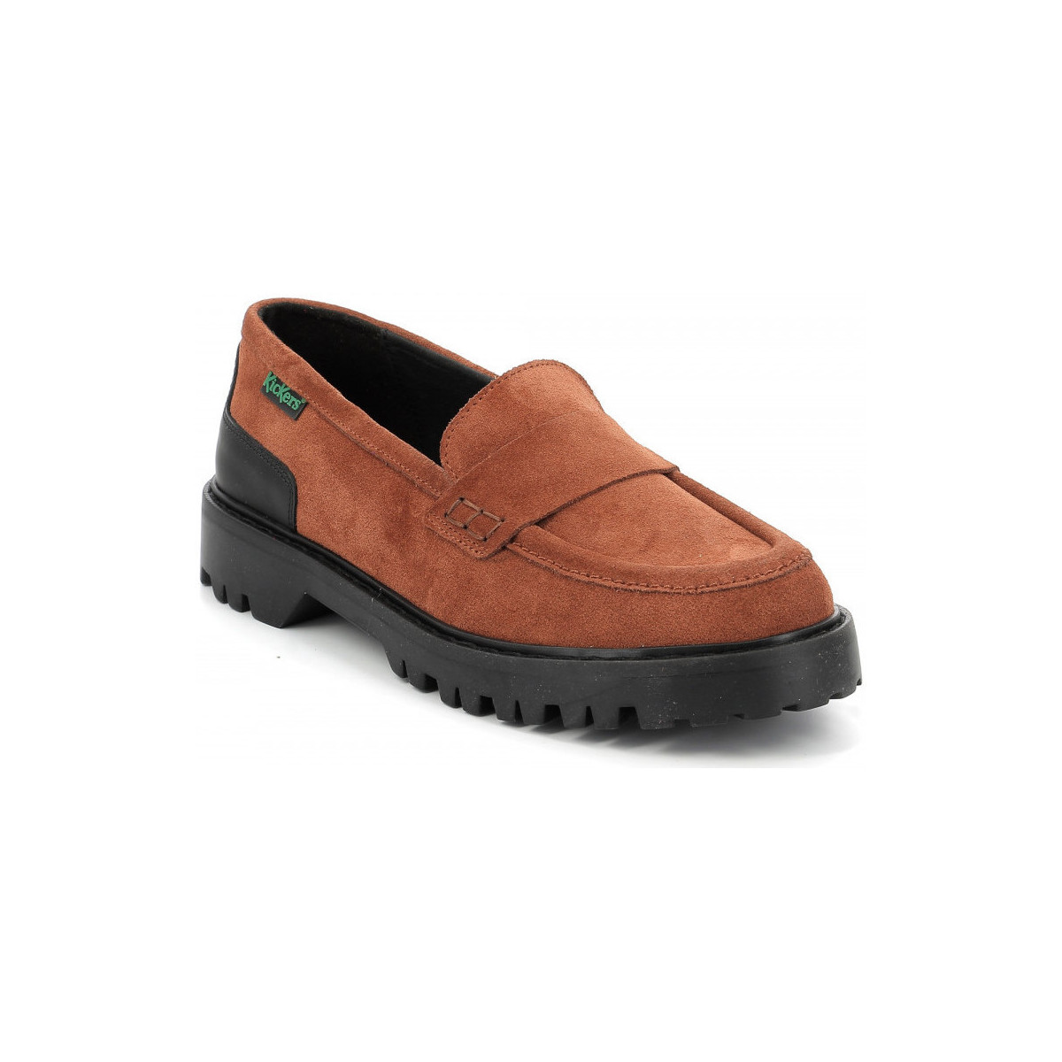 kengät Naiset Mokkasiinit Kickers Deck Loafer Oranssi
