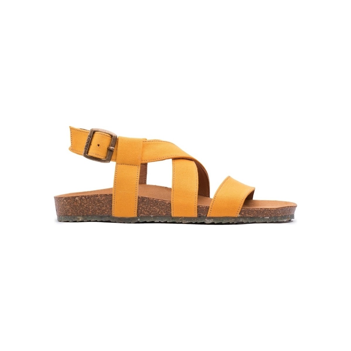 kengät Naiset Sandaalit ja avokkaat Zouri Sand - Mustard Keltainen