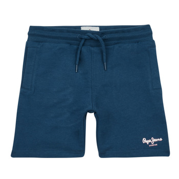vaatteet Pojat Shortsit / Bermuda-shortsit Pepe jeans EDDIE SHORT Laivastonsininen