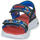 kengät Pojat Sandaalit ja avokkaat Skechers CUBOSANDAL Musta / Sininen / Punainen