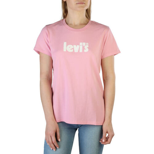 vaatteet Naiset Topit / Puserot Levi's - 17369_the-perfect Vaaleanpunainen