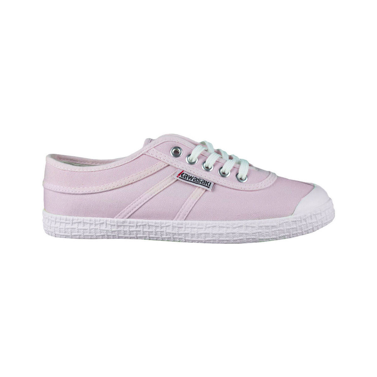 kengät Naiset Tennarit Kawasaki Original Canvas Shoe K192495 4046 Candy Pink Vaaleanpunainen