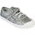 kengät Lapset Tennarit Kawasaki Glitter Kids Shoe W/Elastic K202586 8889 Silver Valkoinen