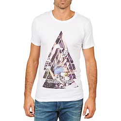 vaatteet Miehet Lyhythihainen t-paita Eleven Paris BERLIN M MEN Valkoinen