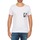 vaatteet Miehet Lyhythihainen t-paita Eleven Paris MARYLINPOCK MEN Valkoinen
