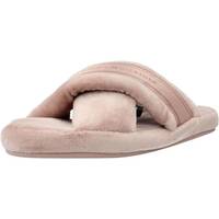 kengät Naiset Tossut Tommy Hilfiger COMFY HOME SLIPPERS WITH Vaaleanpunainen