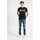 vaatteet Miehet Lyhythihainen t-paita Les Hommes LLT202-717P | Round Neck T-Shirt Musta