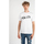 vaatteet Miehet Lyhythihainen t-paita Les Hommes LKT200-703P | Round Neck T-Shirt Valkoinen