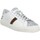 kengät Naiset Tennarit Date Date Sneakers Hill Low Vintage Cuir Toile Femme Blanc Glitter Valkoinen