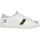 kengät Naiset Tennarit Date Date Sneakers Hill Low Vintage Cuir Toile Femme Blanc Glitter Valkoinen