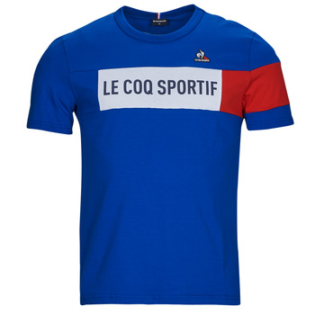 vaatteet Miehet Lyhythihainen t-paita Le Coq Sportif TRI Tee SS N°1 M Sininen