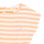vaatteet Tytöt Jumpsuits / Haalarit Roxy TURN UP THE SUN Valkoinen / Oranssi
