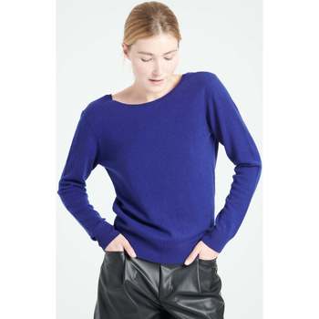 vaatteet Naiset Neulepusero Studio Cashmere8 MIA 7 Sininen