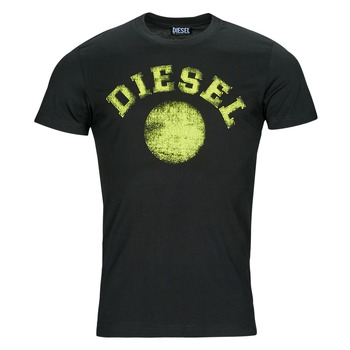 vaatteet Miehet Lyhythihainen t-paita Diesel T-DIEGOR-K56 Musta